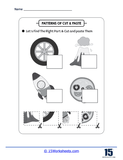 Parts of Moving Things Worksheet
