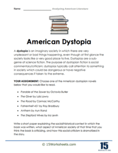 American Literature Worksheets - 15 Worksheets.com