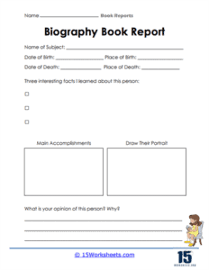 Book Reports Worksheets - 15 Worksheets.com