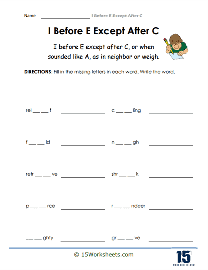 Compose the Word Worksheet