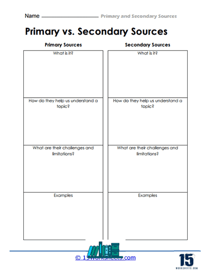 Primary and Secondary Sources #11