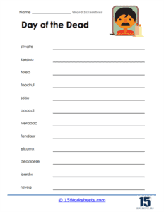 Word Scrambles Worksheets - 15 Worksheets.com