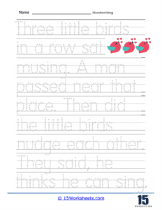 Penmanship Worksheets - 15 Worksheets.com
