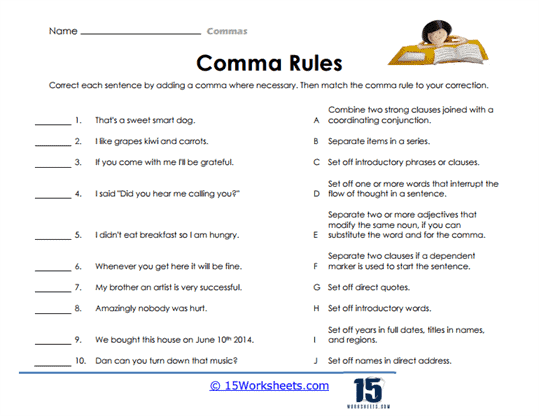 Commas #11