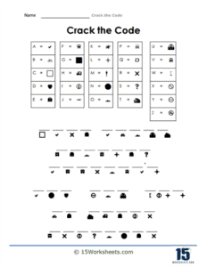 Crack the Code Worksheets - 15 Worksheets.com