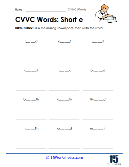 CVVC Word Mystery