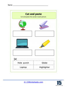 Classroom Objects Worksheets | School Item Printables - 15 Worksheets.com