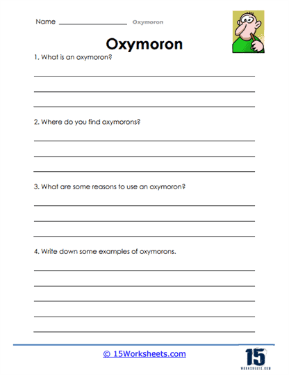 Where You Find It Worksheet