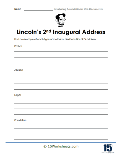 Lincoln's 2nd Inaugural Address