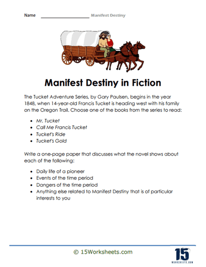 Manifest Destiny in Fiction