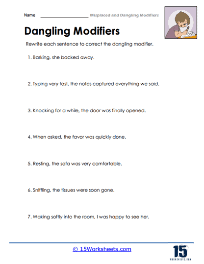 Dangling Modifiers #12
