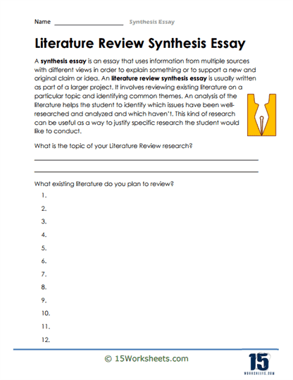 Synthesis Essay #12
