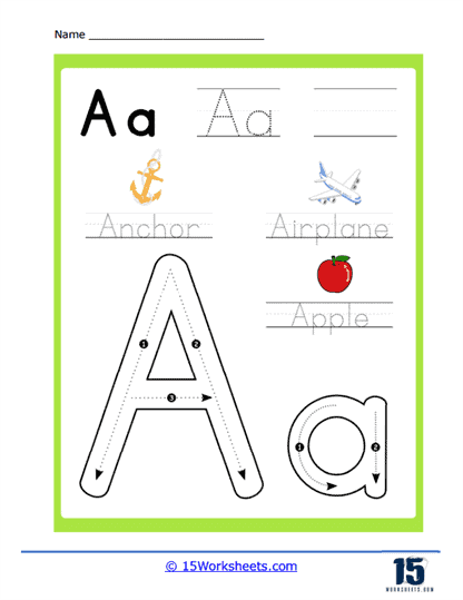 A Dot Painting Worksheet