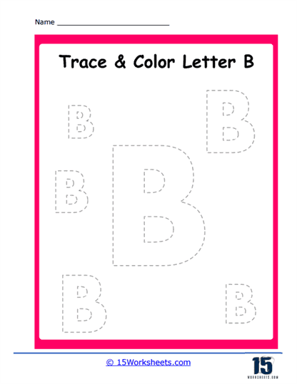 Color Outlines Worksheet