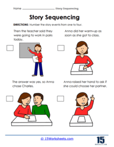 Story Sequencing Worksheets - 15 Worksheets.com