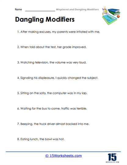 Dangling Modifiers #13