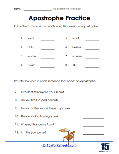 Apostrophe #13
