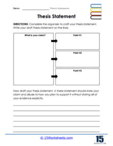 Thesis Statements Worksheets - 15 Worksheets.com