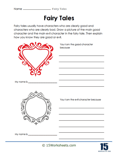 Fairy Tale Worksheets