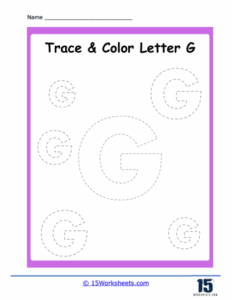 Letter G Worksheets - 15 Worksheets.com