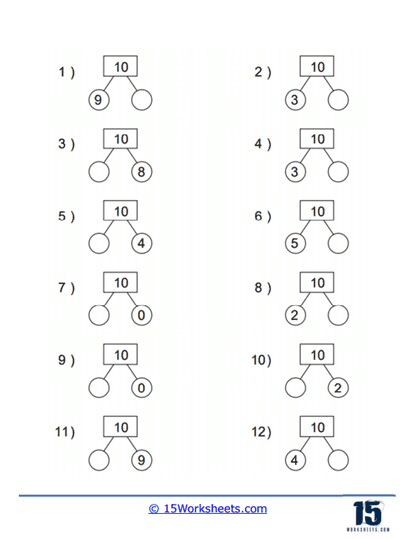 Fill in the Circles Worksheet