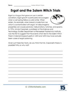 Salem Witch Trials Worksheets - 15 Worksheets.com