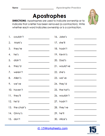 Apostrophe #14