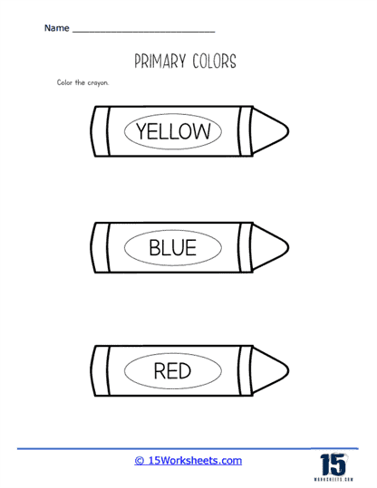 Primary Colors Worksheets For Grade 1 Engage Young Learners In Art And 