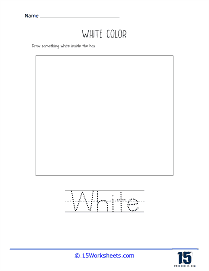 White Box Worksheet