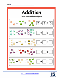 Adding Objects Worksheets - 15 Worksheets.com