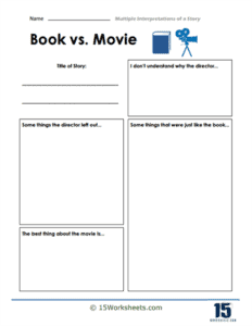 Multiple Interpretations of a Story Worksheets - 15 Worksheets.com