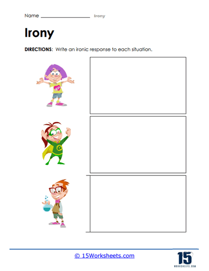 Responding to Situations Worksheet