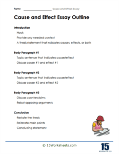 cause and effect essay lesson plan