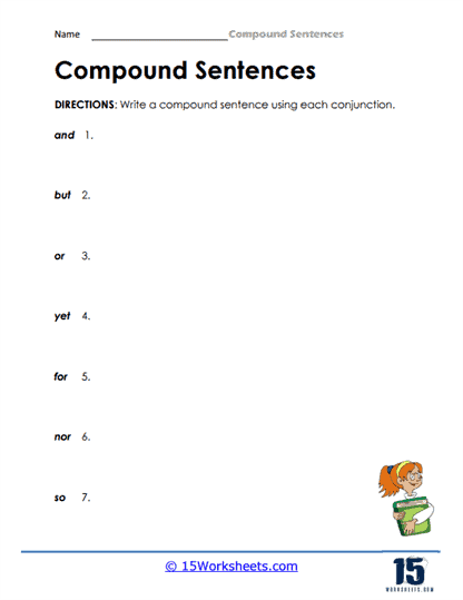 Compound Sentences #15