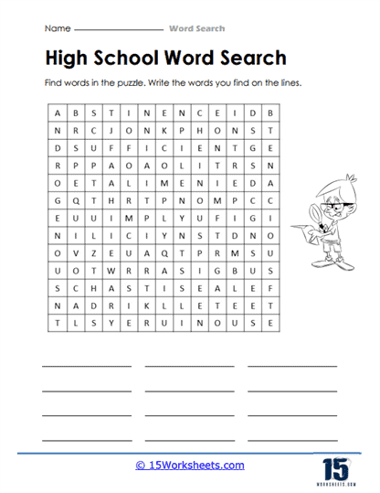 Word Searches #15