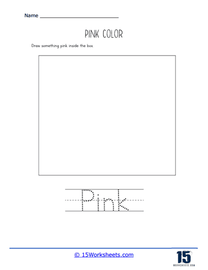 The Pink Box Worksheet