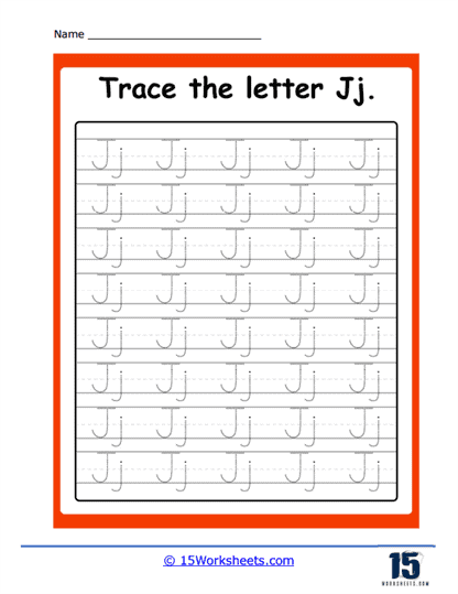 Trace and Complete Worksheet