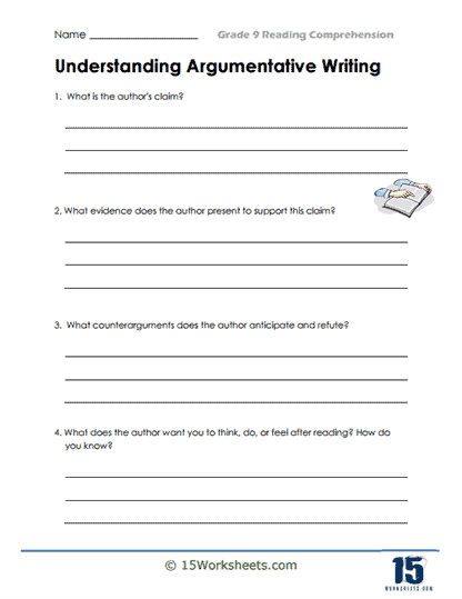 Understanding Argumentative Writing