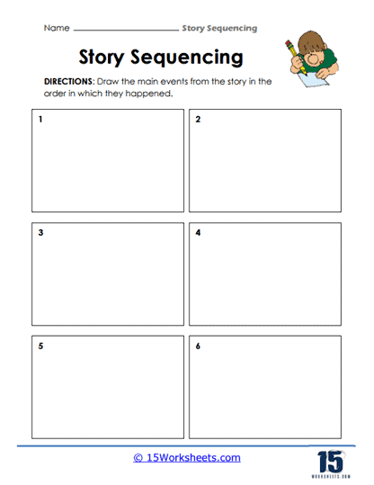 story sequencing template