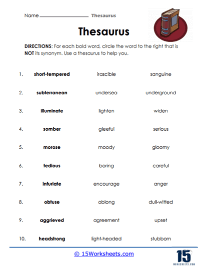 thesaurus-2-worksheet-15-worksheets