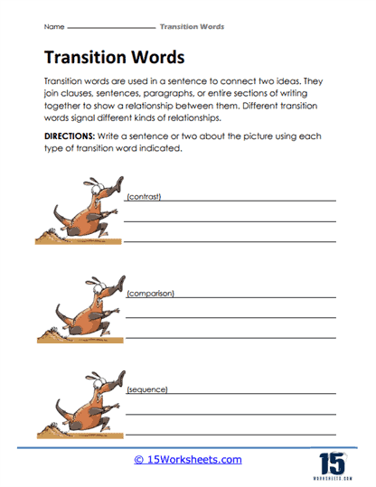 Transition Words #2