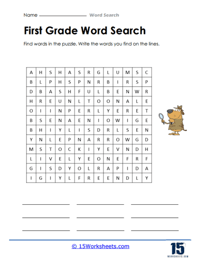 Word Searches #2