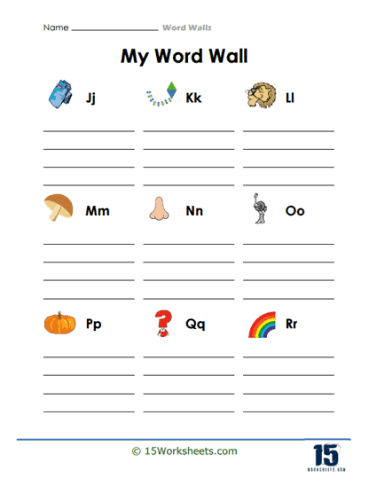 Word Walls #2