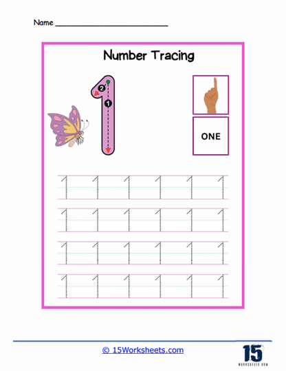 Number Tracing #2