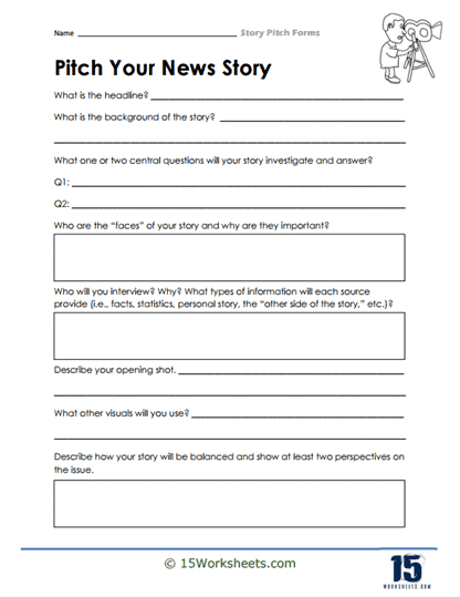 Story Pitch Forms