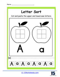 Letter A Worksheets - 15 Worksheets.com