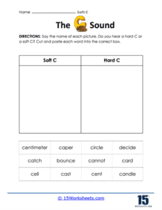 Soft C Worksheets 15 Worksheets com Soft C Worksheets 15 Worksheets com