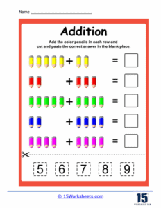 Adding Objects Worksheets - 15 Worksheets.com