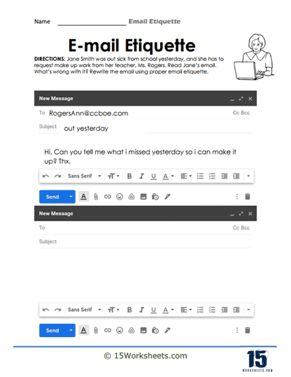 Email Etiquette #3