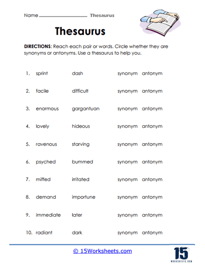 Thesaurus #3